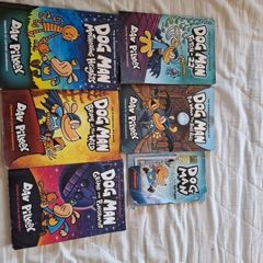 books. Dog man