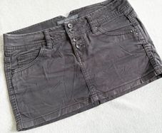 Terranova grey mini skirt