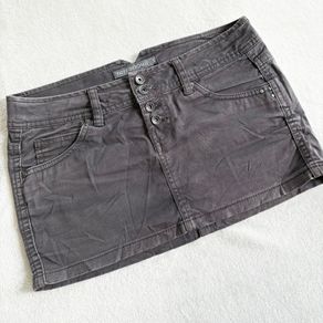 Terranova grey mini skirt