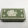 Wedgwood Green Trinket Box Image 2