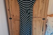 Black and White Striped Dress