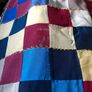 Antique patchwork quilt throw Image 4