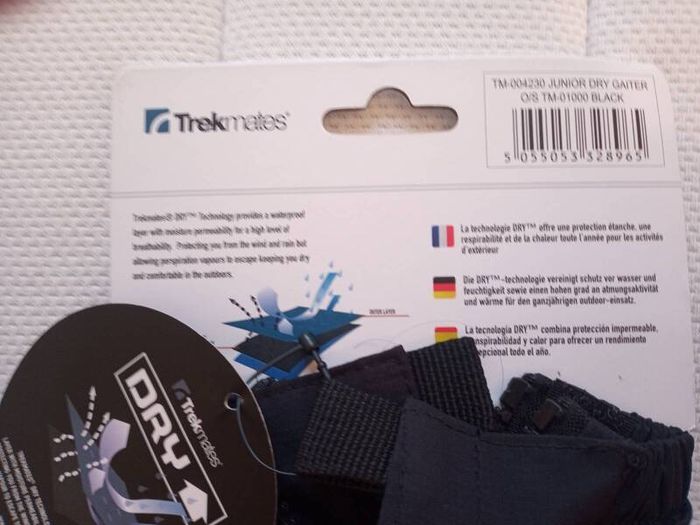 TrekMates Kids/Junior dry gaiters