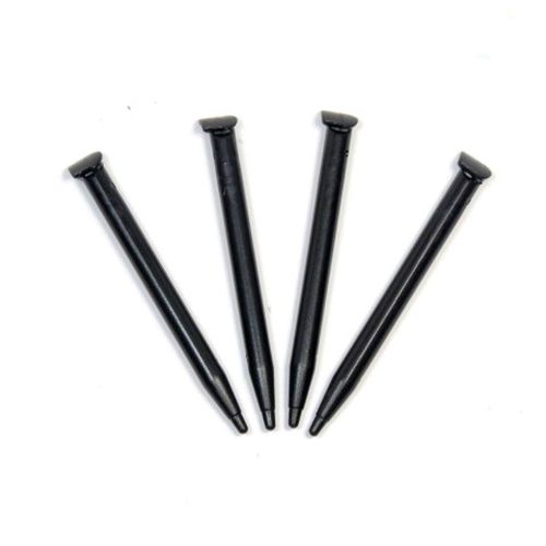 New Nintendo 2DS XL Stylus Touch Pens Sticks Black Pack of 4