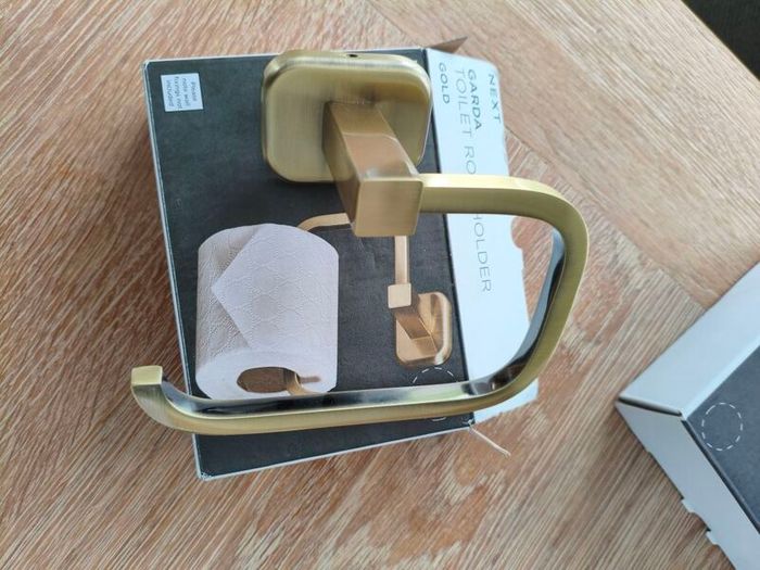 Towel Ring and Toilet Roll holder