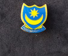 Portsmouth F.C. Vintage Lapel Pin Badge - 1990s