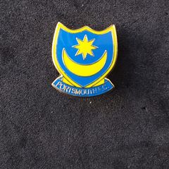 Portsmouth F.C. Vintage Lapel Pin Badge - 1990s