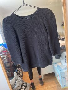 Cos xs navy jumper - size 8