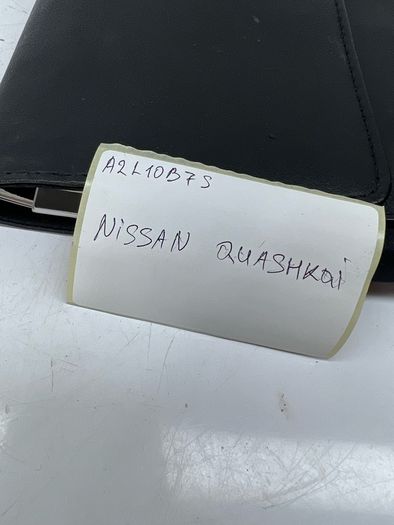 Nissan Qashqai J11 Owner's Manual Book & Holder 2014 A2l10b7s