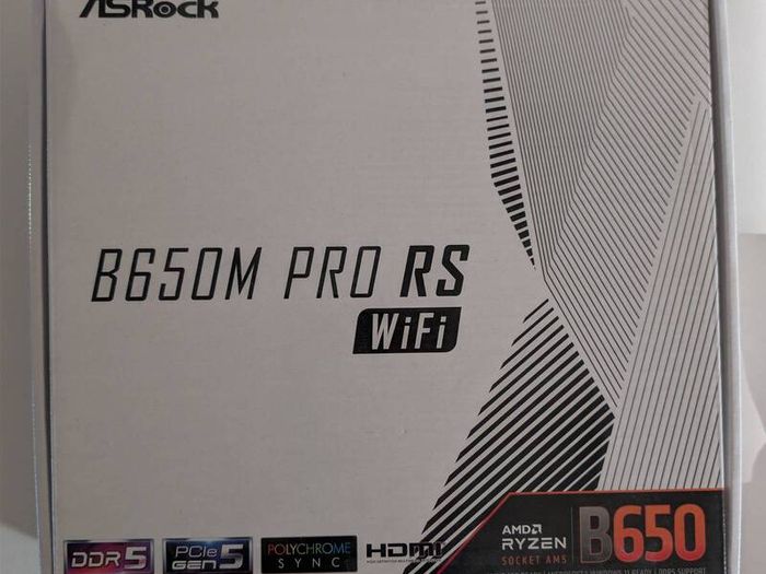 ASRock B650M Pro RS WiFi Motherboard - AM5, DDR5 (Boxed)