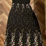 Jasmine London Black Halterneck Maxi Dress - Star & Paisley Print - Size L Image 9
