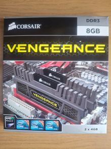 Corsair Vengeance 16 GB (4 x 4 GB) DDR3 1600 Mhz memory kit