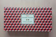 Games Room Chess Checkers Board Game Box Set Red &amp; Black Edition OOP