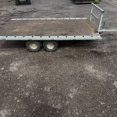 Atv quad farm bog off road hay flat trailer 10x6