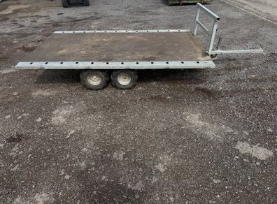 Atv quad farm bog off road hay flat trailer 10x6