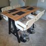 Kitchen table and stools Image 3