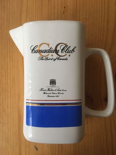 Canadian Club Pitcher AS NEW