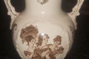 Large Staffordshire ironstone vase