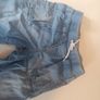 Blue Denim Shorts Image 3