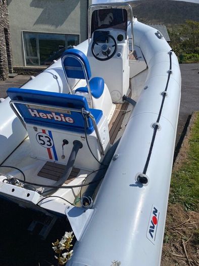 5m hypalon Rib. (NO ENGINE)