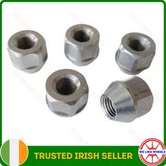 5 x Open Ended Wheel Nuts 19mm Hex (M12x1.5) BE5 - Delivery