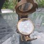 Vintage Brass pocket Compass Image 5