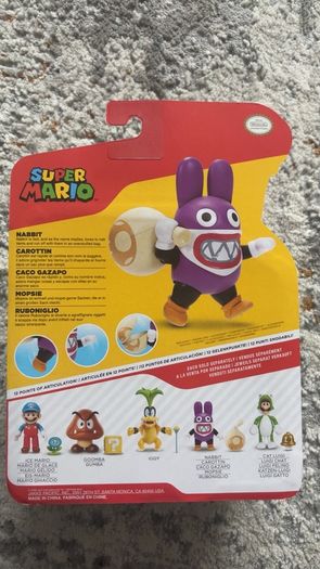 Nintendo Super Mario Nabbit 10cm Jakks Pacific Figure NEW IN BOX