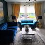 Buttoned Gosford Small Teal Sofa Image 6