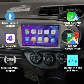 Premium Carplay Toyota Yaris Android Auto Audio