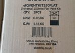 BNIB flat vent kit