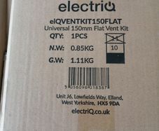 BNIB flat vent kit