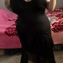 Boohoo lace chiffon Midaxi dress Image 4