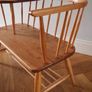 Mid Century Modern Telephone Table Bench Solid Elm & Beech Vintage Retro Image 5