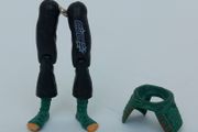 GI Joe Nunchuk Parts 3.75" Action Figure Hasbro from 2002