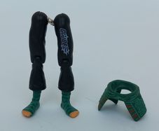 GI Joe Nunchuk Parts 3.75" Action Figure Hasbro from 2002