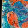 Framed Original contemporary Painting  Koi fish Fish psinting Dublin Original Gift Image 3