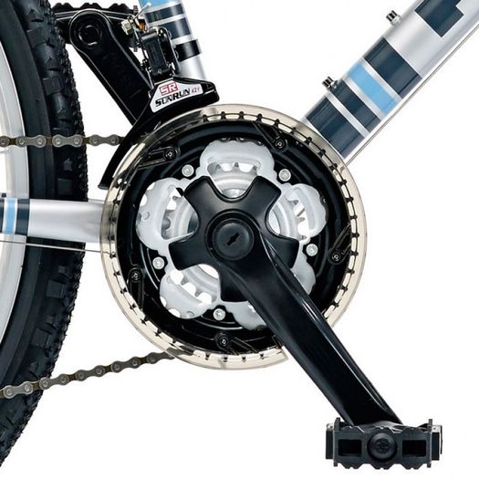 17" Reflex Intrigue Ladies, 18 Speed, Chrome Silver