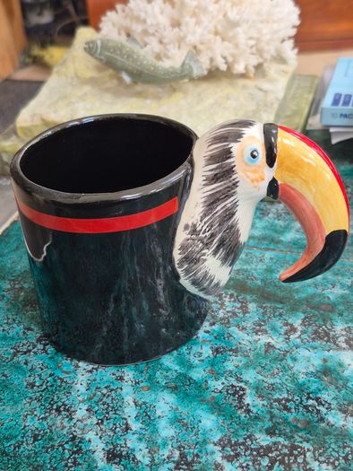 Toucan handled mug 1986