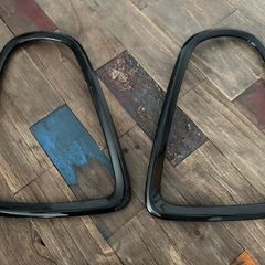 mini cooper r56 black tail light bezels