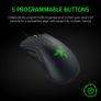Razer DeathAdder Essential (2021) - Wired Gaming Mouse (Optical Sensor, 6400 DPI, 5 Programmable Buttons, Ergonomic Form Factor) Black Image 5