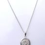 Vintage Celtic Knot Pendant and Necklace length 20" - 5,70g Image 2