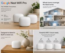 Google WiFi Pro Mesh 3 pack