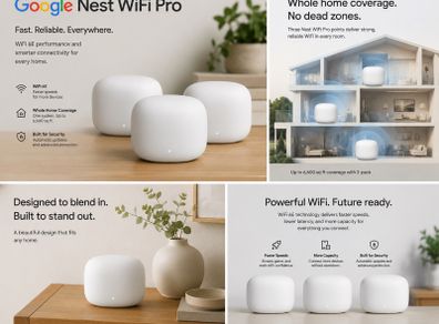 Google WiFi Pro Mesh 3 pack