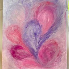 Original Abstract Painting Life