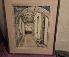 1940's Signed Watercolour - Framed