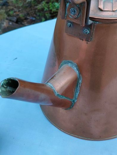 Early 20th century copper watering can