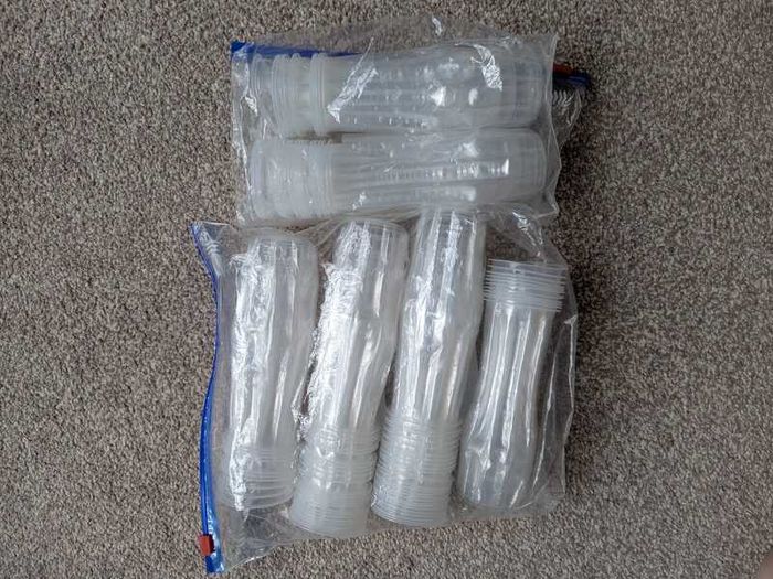 Playtex baby bottles with 100 liners