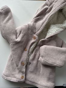 Warm fleece coat
