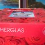 New In Box Waltherglas Germany Natascha Pattern Art Deco Satin Rose Bowl With Lid Made In Germany Image 2