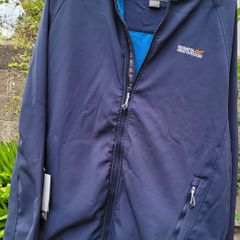 Brand New Regatta Mens Navy Colour Softshell Jacket - Size XXL